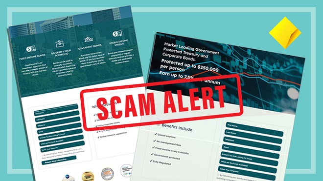 scam_alert_warning_stamp_over_two_fake_sas_web_pages_and_cba_logo